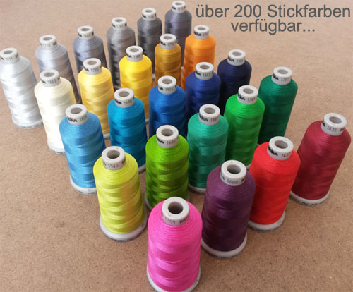 stickfarben für handtuch besticken